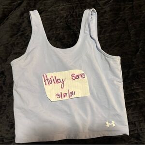 under amour lavender tank size M